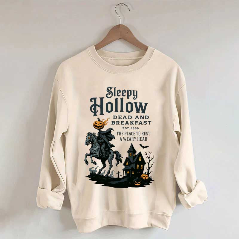 Sleepy Hollow Halloween Horse Sweatshirt
