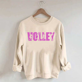 Beach Volley Frauen Volleyball Sport Sweatshirt