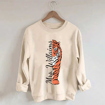 Personalized Tigers School Spirit Sweatshirt