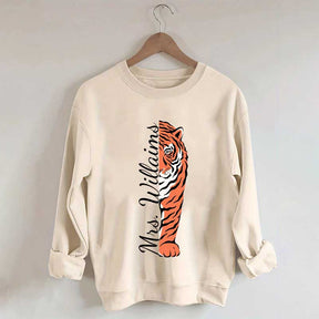 Personalized Tigers School Spirit Sweatshirt