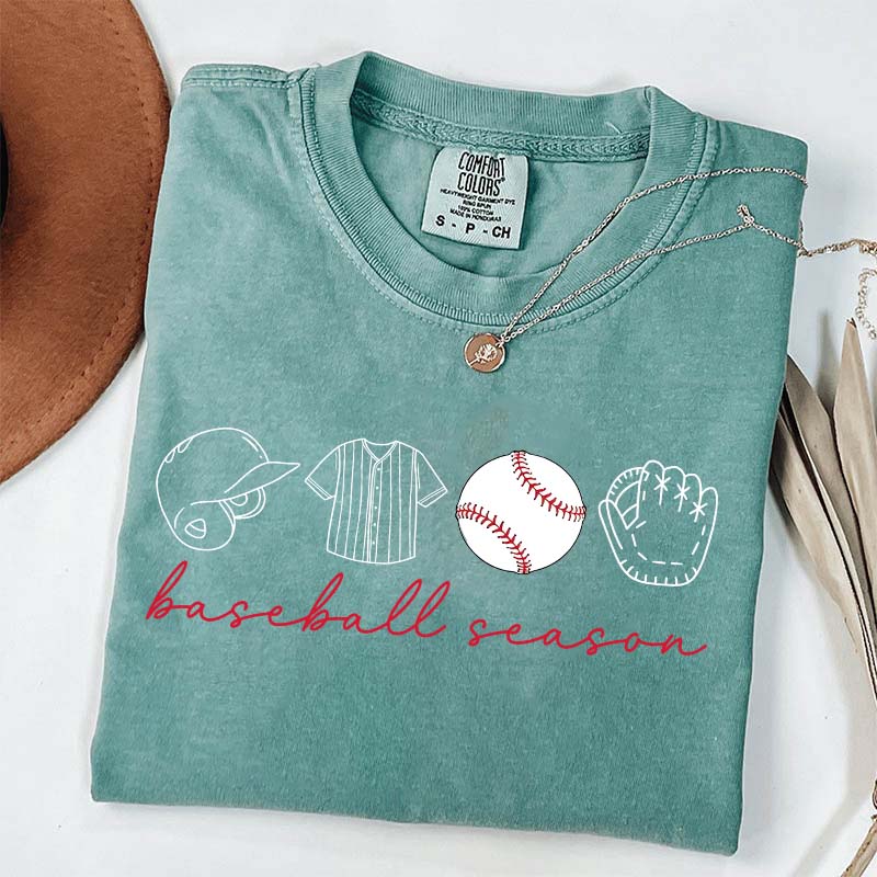 Game Day Cut Baseball Season T-Shirt