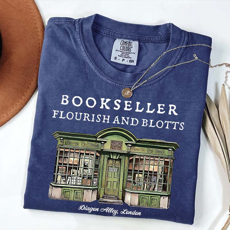 Wizard Bookstore Book Lover T-Shirt