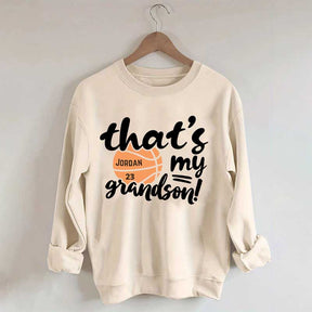 Custom Basketball Name & Number Sweatshirt