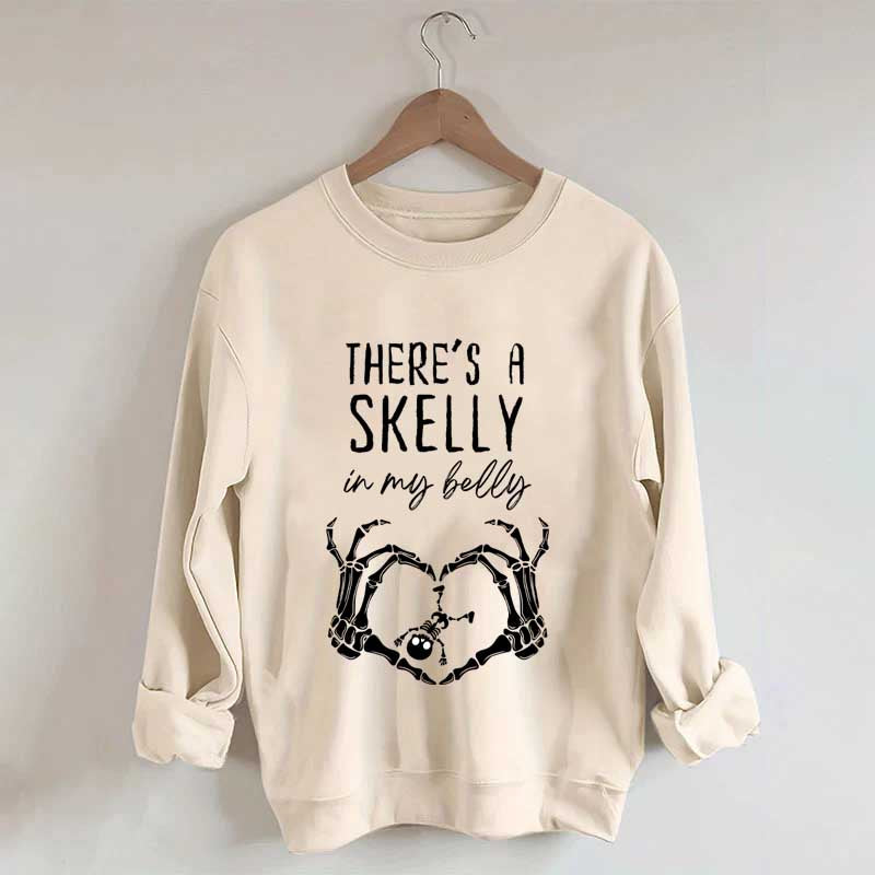 Spooky Mama Halloween Pregnancy Sweatshirt