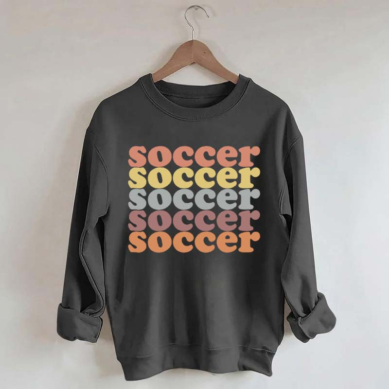 Soccer Repeat Funny Sweatshirt