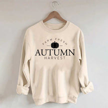 Autumn Harvest Thanksgiving Pumpkin Sweatshirt