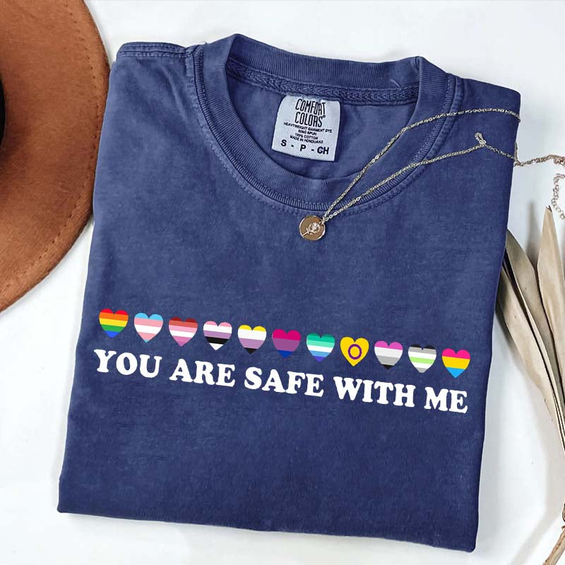 You Are Safe With Me T-Shirt