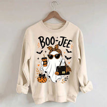 Coquette Ghost Leopard Cute Sweatshirt