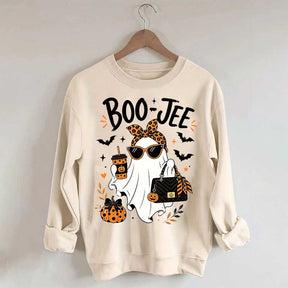 Coquette Ghost Leopard Cute Sweatshirt