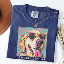 In My Golden Retriever 70s Era T-Shirt
