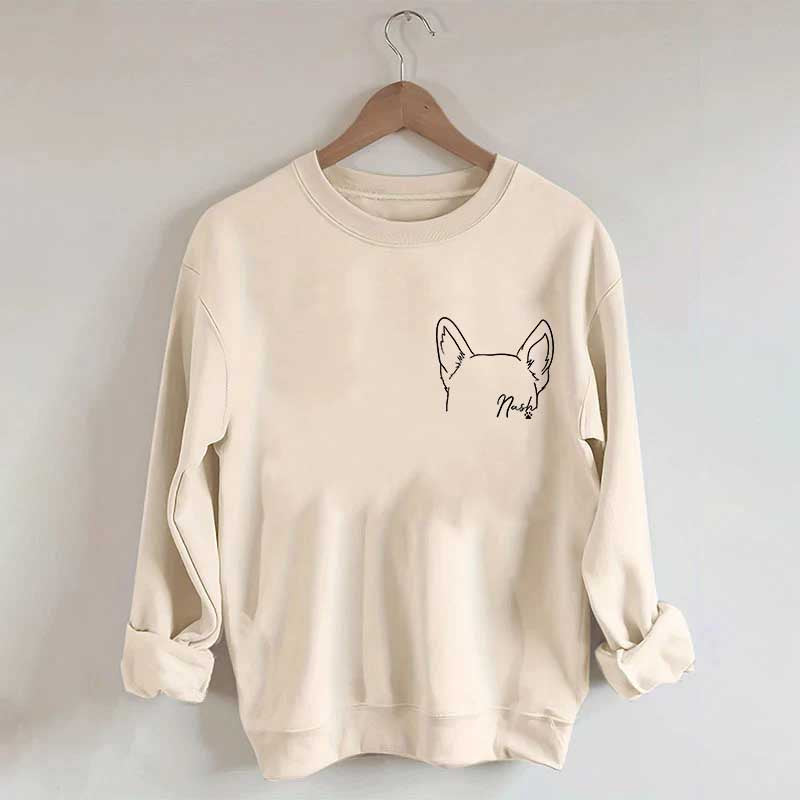 Custom Pet Portrait Sweatshirt