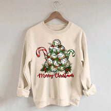 Volleyball Christmas Merry Xmas Sweatshirt