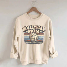 Game Day Loud & Proud Volleyball Mom Sweatshirt
