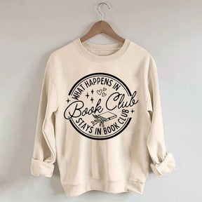 What Happens In Book Club Sweatshirt