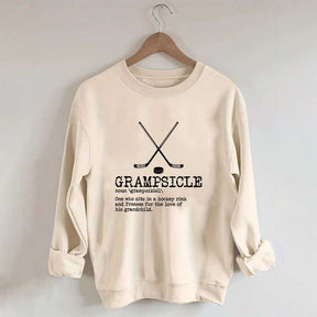 Grampsicle Hockey Sweatshirt