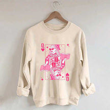 Retro Bookish Queen Sweatshirt