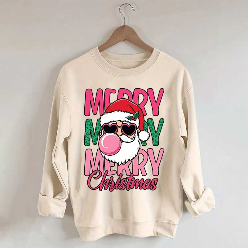 Merry Christmas Santa Claus Sweatshirt