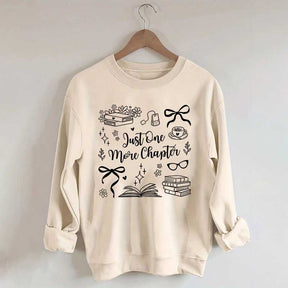 Bookish Merch Bookish Girly Reading Sweatshirt