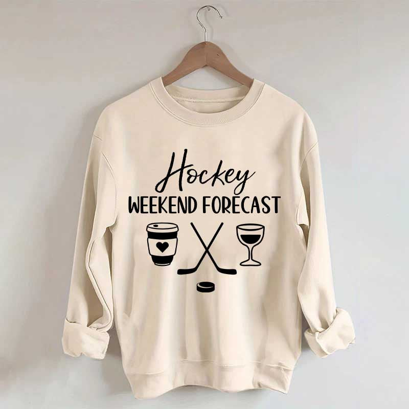 Hockey Weekend Forecast Sweatshirt