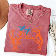 Lobster Crab Martini T-Shirt