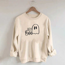 Cute Hey Boo Halloween Sweatshirt