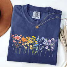 Wildflower LGBT Rainbow Floral T-Shirt