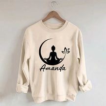 Personalized Yoga Name Sweatshirt