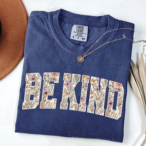 Motivational Teacher Be Kind Flowers T-Shirt