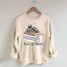 Read Lift Repeat Sweatshirt