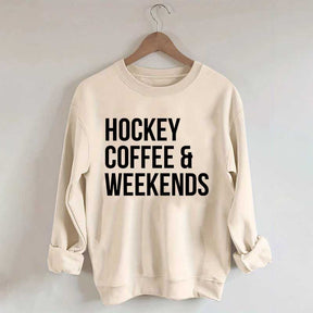 Hockey Coffee & Weekends Sweatshirt