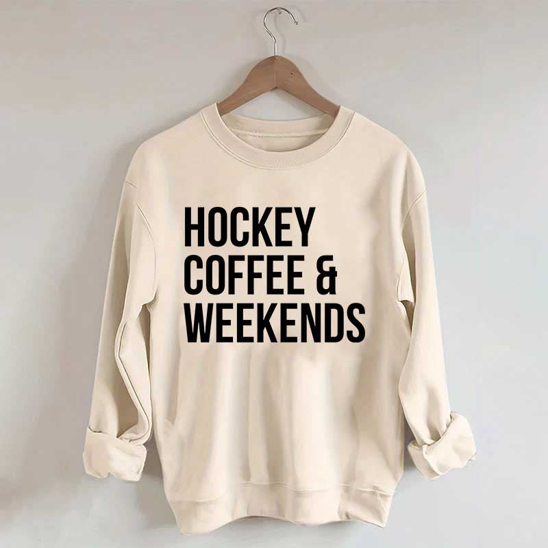 Hockey Coffee & Weekends Sweatshirt
