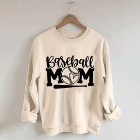 Trendy Mom Life Baseball Sweatshirt