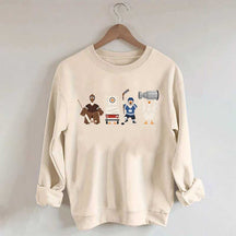 Funny Hockey Goose Sweatshirt