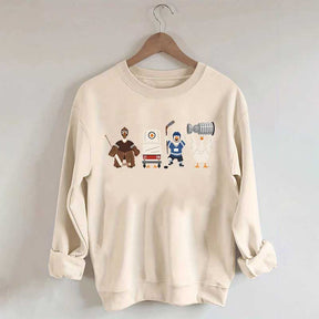 Funny Hockey Goose Sweatshirt