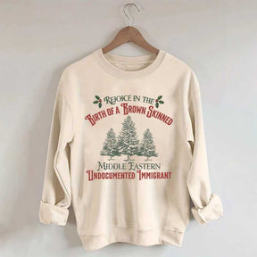 Feminist Christmas Liberal Sweatshrit