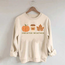 Cozy Autumn Sweater Weather Sweatshirt