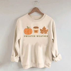 Cozy Autumn Sweater Weather Sweatshirt