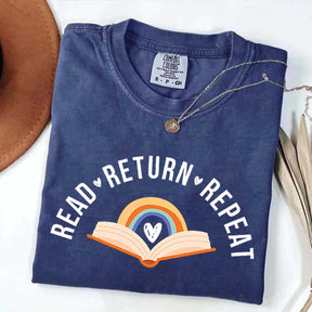 Read Return Repeat Cute T-Shirt