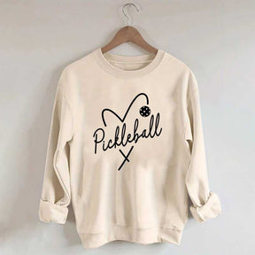 Pickleball Heart Sweatshirt