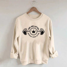 And She Lifted Heavily Ever After Cute Sweatshirt