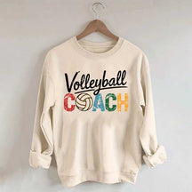 Comfort Color Volleyball Coach Sweatshirt