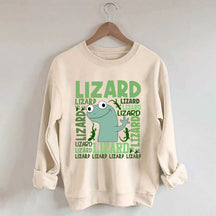 Lizard Lizard Funny Gecko Sweatshirt