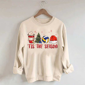Volleyball Lover Christmas Sweatshirt