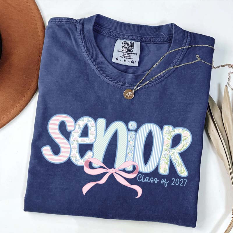 Cute Senior 2027 Comfort Colors T-Shirt