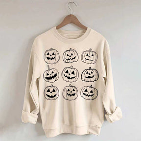 Trick or Treat Fall Pumpkin Sweatshirt