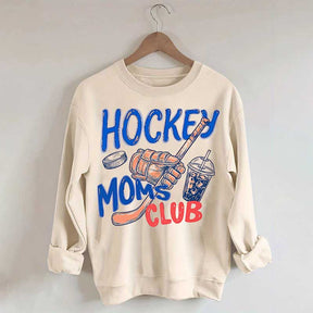 Funny Hockey Mom Club Sweatshirt