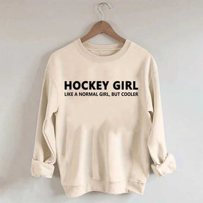 Ice Hockey Daughter Girl Sweatshirt