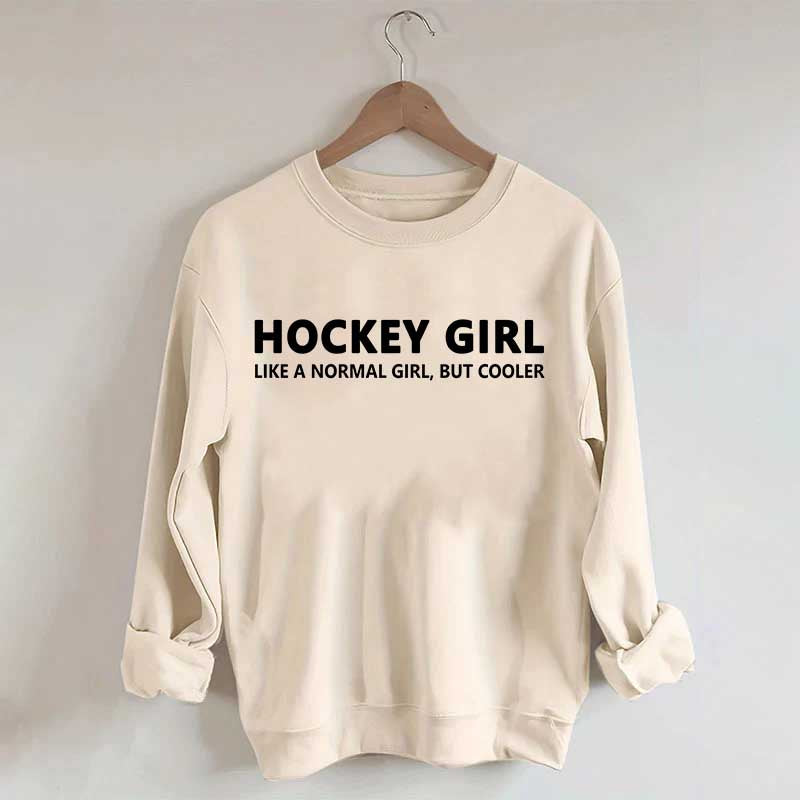 Ice Hockey Daughter Girl Sweatshirt