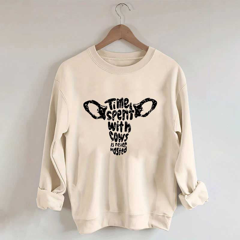Farm Girl Cow Life Sweatshirt