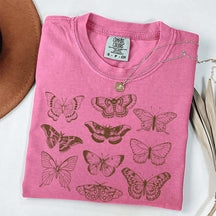 Vintage Butterfly and Moth Minimalist T-Shirt